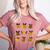 Bee Kind Positive Brave Happy Confident Humble Teacher Women's Heather T-Shirt Heather Mauve Bee Kind Positive Brave Happy Confident Humble Teacher Women's Heather T-Shirt Heather Mauve