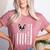 Best Boston Terrier Dog Mom Ever USA Flag For Men Women Kids Women's Heather T-Shirt Heather Mauve
