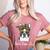 Birthday And Mother's Day -Boston Terrier Mom Women's Heather T-Shirt Heather Mauve