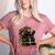 All Booked For Christmas Christmas Book Tree For Teacher For Men Women Kids Women's Heather T-Shirt Heather Mauve