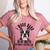 Bostie Mama Dog Dad Boston Terrier For Men Women Women's Heather T-Shirt Heather Mauve