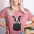 Boston Terrier Dog Puppy Dog In Pocket Cute Pet Lover Women's Heather T-Shirt Heather Mauve