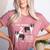Boston Terrier Humor Bostie Dog Lover For Men Women Kids Women's Heather T-Shirt Heather Mauve