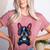 Boston Terrier Lovers Gaming Headphones Boston Terrier Women's Heather T-Shirt Heather Mauve