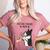 Boston Terrier Mom Dogs Mum Woman Women's Heather T-Shirt Heather Mauve