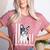 Boston Terrier Papa Cool Dog Lover USA American Flag Men Women Women's Heather T-Shirt Heather Mauve