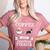 Boston Terrier Shirt Coffee And Boston Terrier Cute Dog For Men Women Girls Kids Women's Heather T-Shirt Heather Mauve
