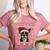 Boston Terrier Ugly Christmas Sweater Xmas For Adults Kids Women's Heather T-Shirt Heather Mauve