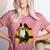 Boston Terrier s Mid-Century Modern Art s Street Grunge Women's Heather T-Shirt Heather Mauve