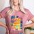 Broken Crayons Still Color Cat Teacher Women's Heather T-Shirt Heather Mauve