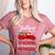 Bunch Of Teachers This Side Of The Nuthouse Xmas Women's Heather T-Shirt Heather Mauve Bunch Of Teachers This Side Of The Nuthouse Xmas Women's Heather T-Shirt Heather Mauve