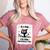 Cat It's Fine I'm Fine Everything Is Fine Teacher Life Women's Heather T-Shirt Heather Mauve Cat It's Fine I'm Fine Everything Is Fine Teacher Life Women's Heather T-Shirt Heather Mauve