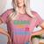 Chaos But Make It Academic Teacher Back To School Women's Heather T-Shirt Heather Mauve Chaos But Make It Academic Teacher Back To School Women's Heather T-Shirt Heather Mauve