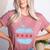 Chicago Flag Teacher School Cute Women's Heather T-Shirt Heather Mauve