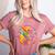 Colorful Brain Art Teacher Artist Painter Student Women's Heather T-Shirt Heather Mauve