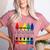 Colorful Crayon Kindergarten Team Tee For Teachers Students Men Women Kids Women's Heather T-Shirt Heather Mauve Colorful Crayon Kindergarten Team Tee For Teachers Students Men Women Kids Women's Heather T-Shirt Heather Mauve