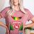 Crayon Box Fun Teacher Student Crayon Squad Halloween 2023 Women's Heather T-Shirt Heather Mauve Crayon Box Fun Teacher Student Crayon Squad Halloween 2023 Women's Heather T-Shirt Heather Mauve