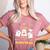 Creepin It Real With Kindergarten Monsters Halloween Teacher Women's Heather T-Shirt Heather Mauve Creepin It Real With Kindergarten Monsters Halloween Teacher Women's Heather T-Shirt Heather Mauve