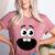 Creepy Carrots Face Teacher Halloween Costume Matching Women's Heather T-Shirt Heather Mauve Creepy Carrots Face Teacher Halloween Costume Matching Women's Heather T-Shirt Heather Mauve