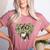 Cute Boston Terrier Shamrock St Patrick's Day Dog Lover Men Women Kids Women's Heather T-Shirt Heather Mauve