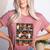 Cute Ghost Book Reading Books Lover Spooky Teacher Halloween Women's Heather T-Shirt Heather Mauve Cute Ghost Book Reading Books Lover Spooky Teacher Halloween Women's Heather T-Shirt Heather Mauve