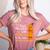 Cute Teacher Halloween For Women Men Teacher Pumpkin Women's Heather T-Shirt Heather Mauve