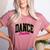 Dance Teacher Leopard Dancing Life Girls Women Dancer Women's Heather T-Shirt Heather Mauve Dance Teacher Leopard Dancing Life Girls Women Dancer Women's Heather T-Shirt Heather Mauve