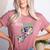 Dino Para Professional Teacher Collection T-Rex Dinosaur Paraeducator Assistant Teacher Women's Heather T-Shirt Heather Mauve Dino Para Professional Teacher Collection T-Rex Dinosaur Paraeducator Assistant Teacher Women's Heather T-Shirt Heather Mauve