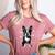 Dog Boston Terrier For Men Women Women's Heather T-Shirt Heather Mauve