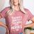 Educators Teacher's Aide Because Even Teachers Need Heroes Women's Heather T-Shirt Heather Mauve