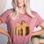 Fall Book Pumpkin Halloween Teacher Librarian Thanksgiving Women's Heather T-Shirt Heather Mauve