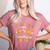 Fall In Love With Learning Autumn Fall Season Teacher Women's Heather T-Shirt Heather Mauve Fall In Love With Learning Autumn Fall Season Teacher Women's Heather T-Shirt Heather Mauve