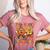 Fall In Love With Learning Thanksgiving Teacher Student Women's Heather T-Shirt Heather Mauve