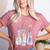 Flowers Test Tube Chemistry Student Science Teacher Women Women's Heather T-Shirt Heather Mauve Flowers Test Tube Chemistry Student Science Teacher Women Women's Heather T-Shirt Heather Mauve