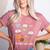 Friendship Inclusion Language Teacher It Starts With Hello Women's Heather T-Shirt Heather Mauve