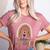Future Teacher Boho Rainbow Leopard New Grad Student Women's Heather T-Shirt Heather Mauve Future Teacher Boho Rainbow Leopard New Grad Student Women's Heather T-Shirt Heather Mauve