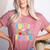 Future Teacher Kid's Career Women's Heather T-Shirt Heather Mauve