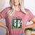 Ghost Plant Library Halloween Reading Books Teacher Vintage Women's Heather T-Shirt Heather Mauve Ghost Plant Library Halloween Reading Books Teacher Vintage Women's Heather T-Shirt Heather Mauve