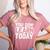 You Gon Learn Today Teacher Teaching Women's Heather T-Shirt Heather Mauve