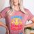 Grade 1 Super Squad Superhero Teacher Team Women's Heather T-Shirt Heather Mauve Grade 1 Super Squad Superhero Teacher Team Women's Heather T-Shirt Heather Mauve
