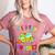 Groovy Field Trip Anyone Happy Field Day For Teachers Kids Women's Heather T-Shirt Heather Mauve Groovy Field Trip Anyone Happy Field Day For Teachers Kids Women's Heather T-Shirt Heather Mauve