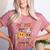 Groovy Pumpkin Spice Makes Teacher Nice Fall Thanksgiving Women's Heather T-Shirt Heather Mauve Groovy Pumpkin Spice Makes Teacher Nice Fall Thanksgiving Women's Heather T-Shirt Heather Mauve