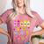 Happy Dot Day 2025 Teacher Kids Girls Colorful Polka Dot Day Women's Heather T-Shirt Heather Mauve