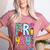 Happy Fri-Yay Friday Lovers Fun Teacher Life FriYay Weekend Women's Heather T-Shirt Heather Mauve