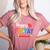 Happy Fri-Yay Friday Lovers Fun Teacher Life Weekend Women's Heather T-Shirt Heather Mauve Happy Fri-Yay Friday Lovers Fun Teacher Life Weekend Women's Heather T-Shirt Heather Mauve