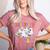 Haunted By My TBR Cute Ghosts Book Reading Teacher Halloween Women's Heather T-Shirt Heather Mauve Haunted By My TBR Cute Ghosts Book Reading Teacher Halloween Women's Heather T-Shirt Heather Mauve