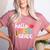Hello First Grade Team 1st Grade Back To School Teacher Kids Women's Heather T-Shirt Heather Mauve Hello First Grade Team 1st Grade Back To School Teacher Kids Women's Heather T-Shirt Heather Mauve