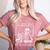 I'Ll Just Wait Until It's Quiet Skeleton Halloween Teacher Women's Heather T-Shirt Heather Mauve
