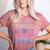 I'Ll Just Wait Until It's Quiet Skeleton Messy Bun Teacher Women's Heather T-Shirt Heather Mauve I'Ll Just Wait Until It's Quiet Skeleton Messy Bun Teacher Women's Heather T-Shirt Heather Mauve