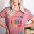 Its Okay To Feel All The Feels Mood Color Crayons Teacher Women's Heather T-Shirt Heather Mauve